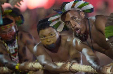 Weltspiele der indigenen Völker in Palmas/Brasilien