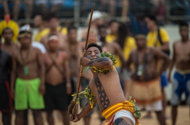 Weltspiele der indigenen Völker in Palmas/Brasilien