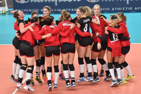 Die Frauenvolleyball-Nationalmannschaft Yellow Tigers