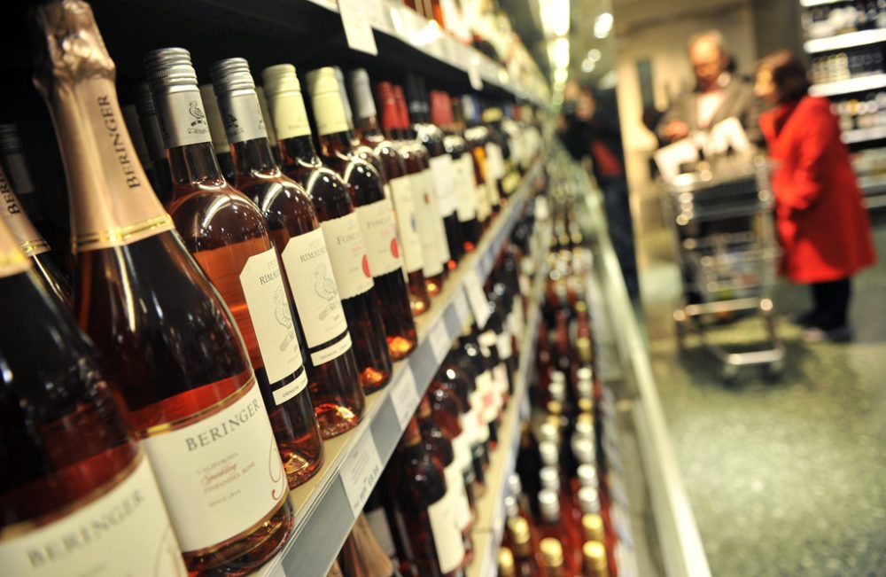 Alkohol im Supermarkt