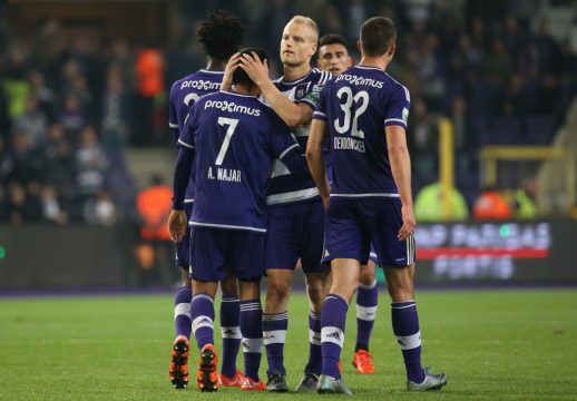 Anderlecht-Spieler durften sich freuen