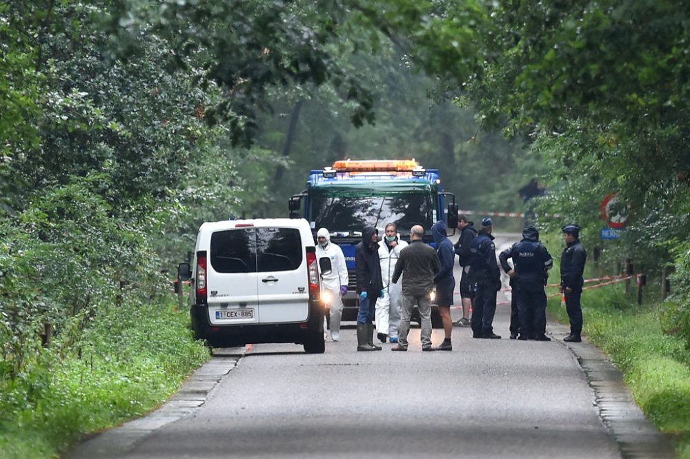 Nahe dieser Straße in einem Industriegebiet in Opglabbeek wurde Silvio Aquino am 27. August 2015 tot aufgefunden