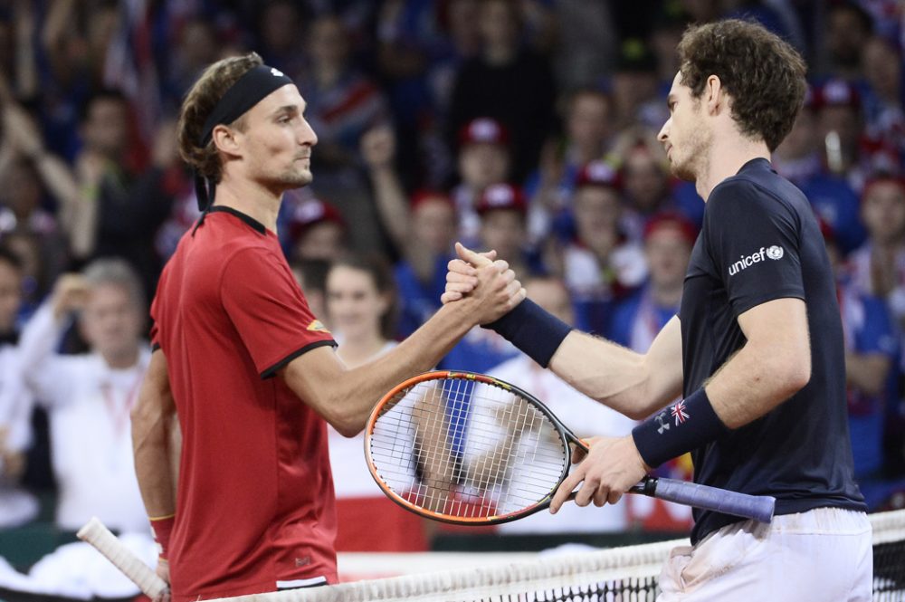 Ruben Bemelmans verliert in drei Sätzen gegen Andy Murray