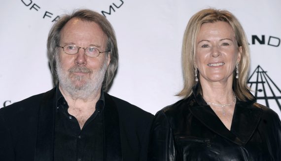 Benny Andersson und Anni-Frid Lyngstad am 15.3.2010