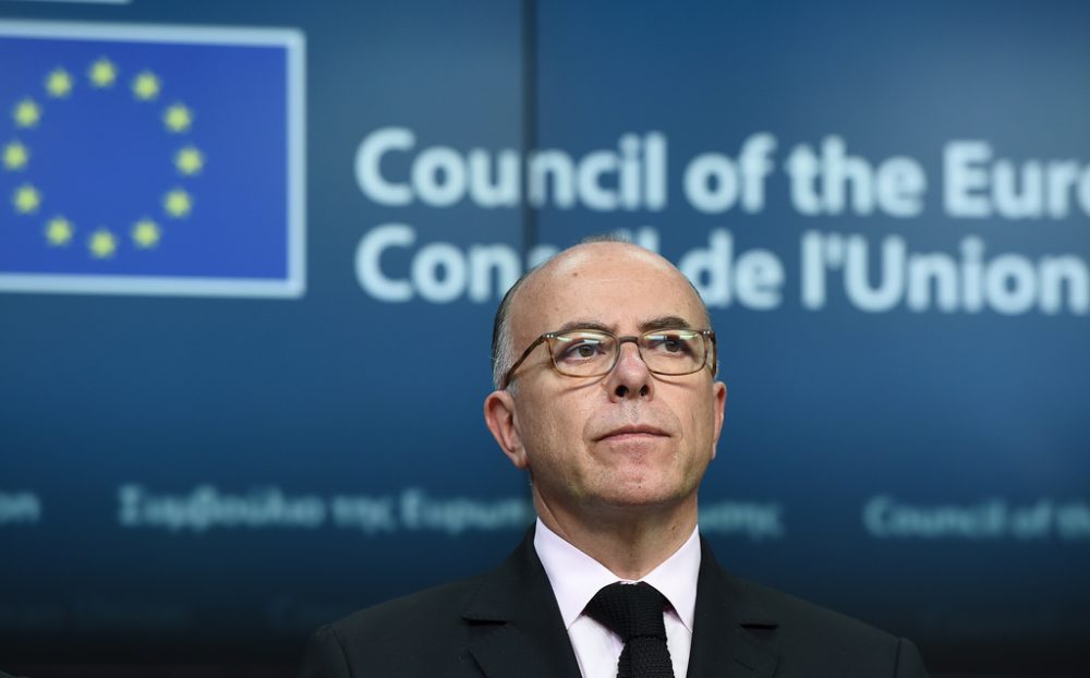 Frankreichs Innenminister Bernard Cazeneuve am 20.11. in Brüssel