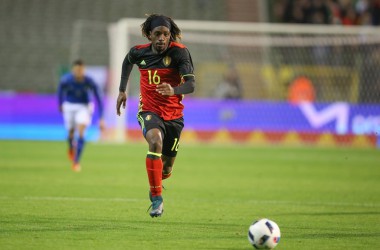 Belgien vs. Italien - Luis Pedro Cavanda aus Verviers (Archivbild: Bruno Fahy/Belga)