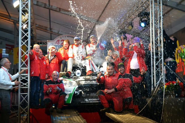 Cédric Cherain/André Leyh gewinnen die Rallye du Condroz 2015