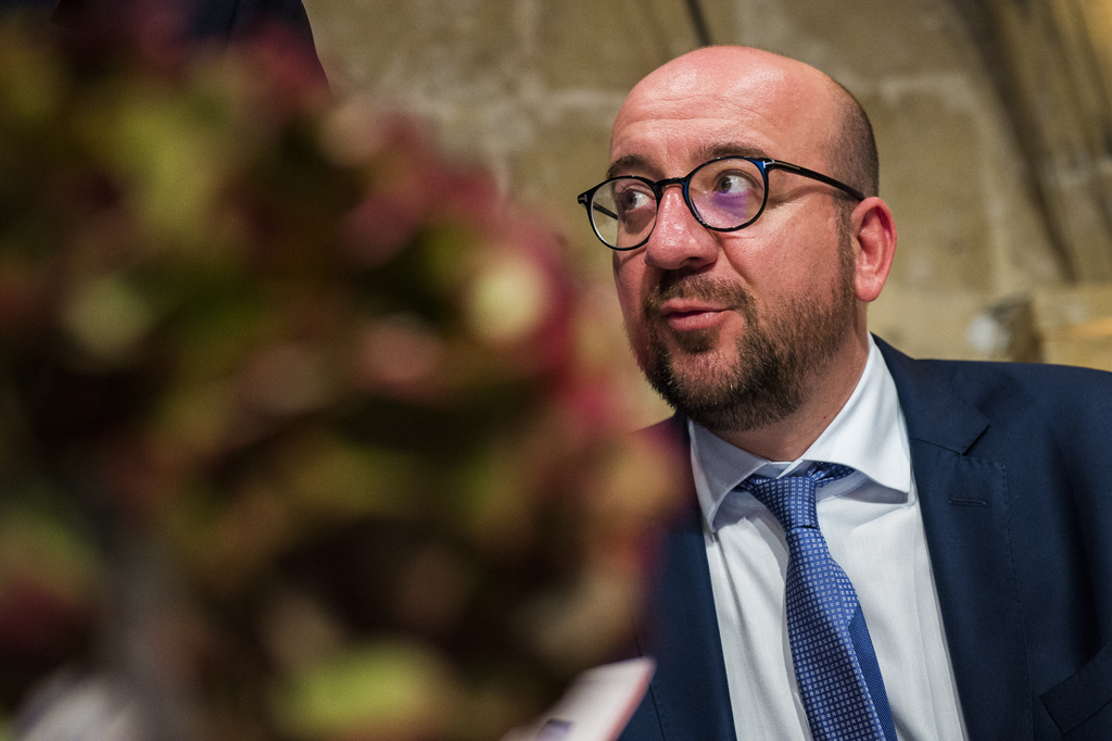 Premierminister Charles Michel am 12.11.