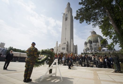 Lütticher Kriegsdenkmal: Feierlichkeiten zum Gedenken an den Ersten Weltkrieg (August 2014)