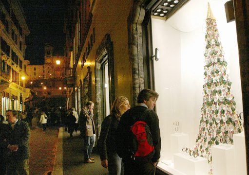 Roms Einkaufsstraße Via dei Condotti