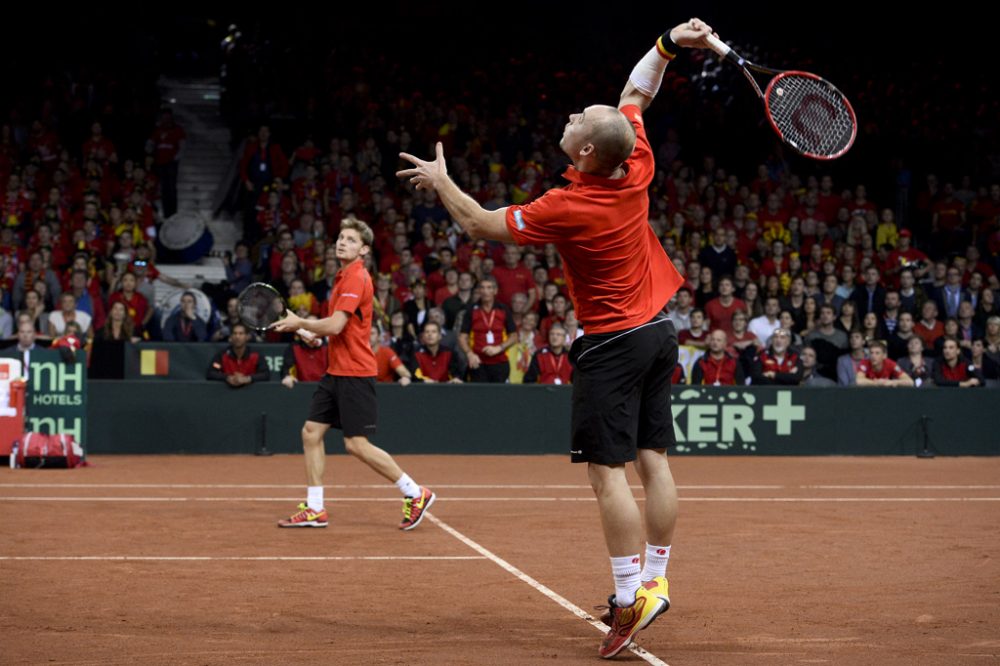 David Goffin und Steve Darcis (Archivbild: Dirk Waem/BELGA)