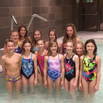 Die Teilnehmer der SSSV an den Distriktmeisterschaften in Seraing