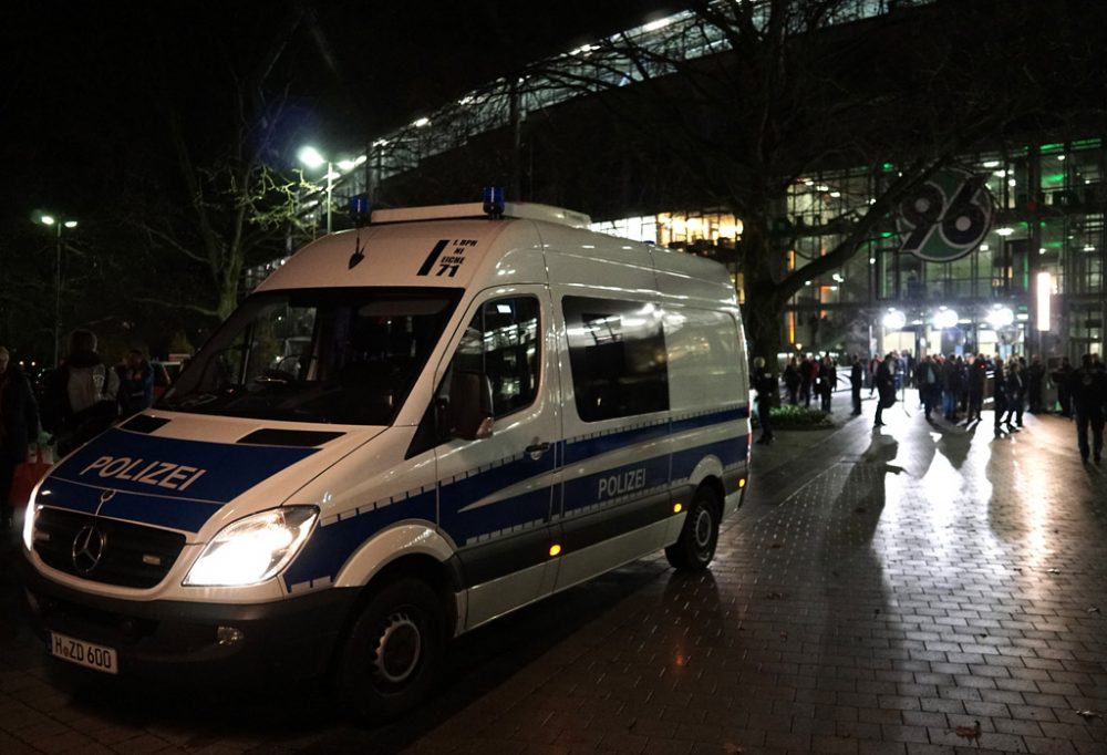 Das Stadion in Hannover wurde am Abend aus Sicherheitsgründen evakuiert