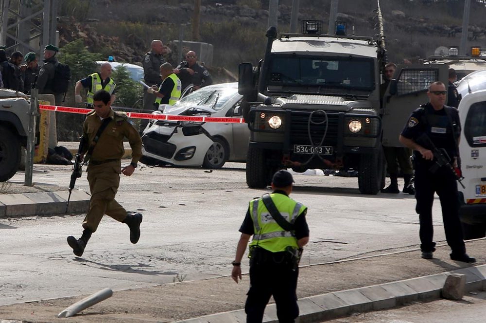 Israels Militär sichert Tatort des palästinensischen Anschlags