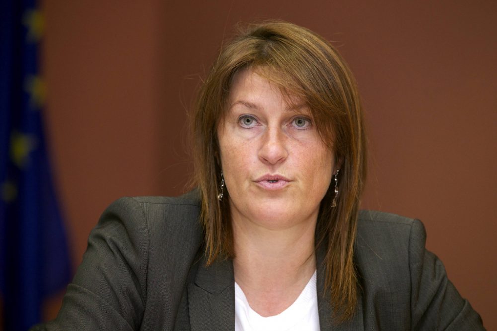 Mobilitätsministerin Jacqueline Galant am 5.10.