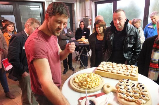 "Made in Ostbelgien" besuchte Käserei "Le Valèt"