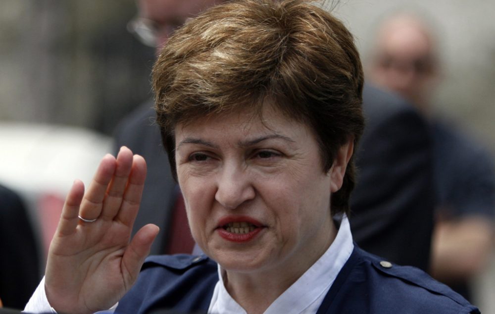 EU-Kommissarin Kristalina Georgieva (Bild vom 16.5.2011)