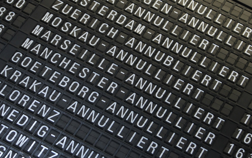 Frankfurter Flughafen am 6.11.: Sämtliche Verbindungen wurden annuliert