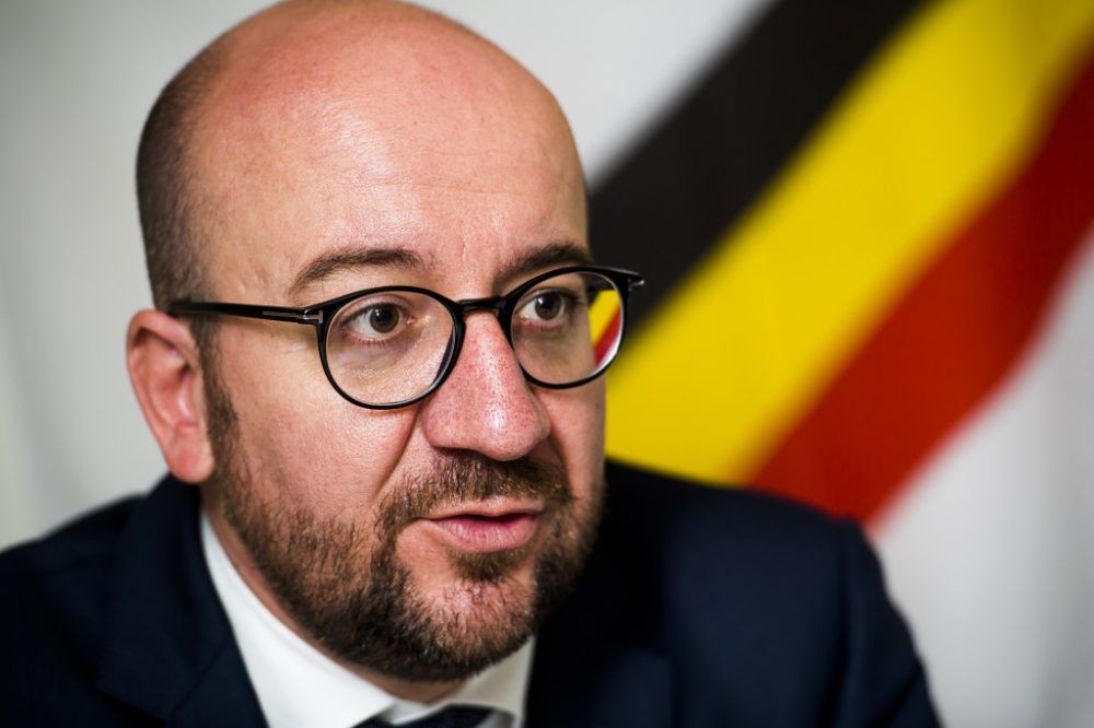 Premierminister Charles Michel