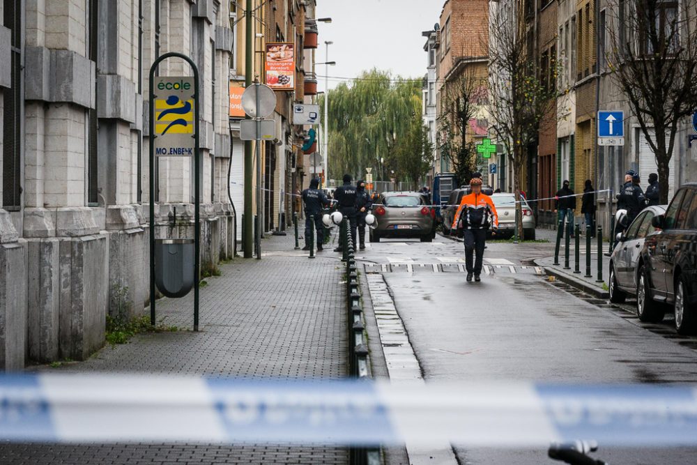 Polizeieinsatz in Molenbeek (16.11.)