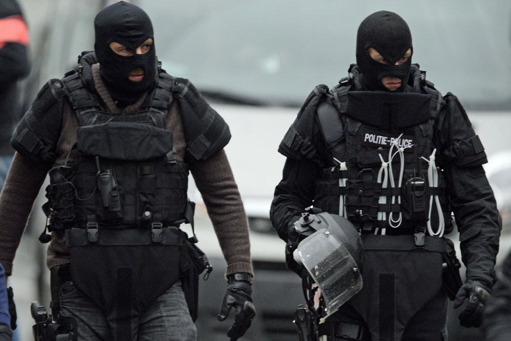 Polizeieinsatz in Molenbeek (16.11.2015)