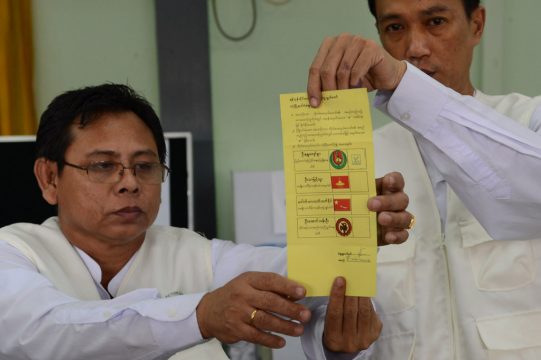 Wahlen in Myanmar