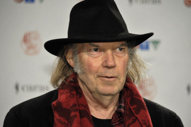 Neil Young wird 70 (Bild vom 27.3.2011)