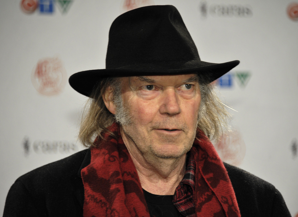 Neil Young wird 70 (Bild vom 27.3.2011)