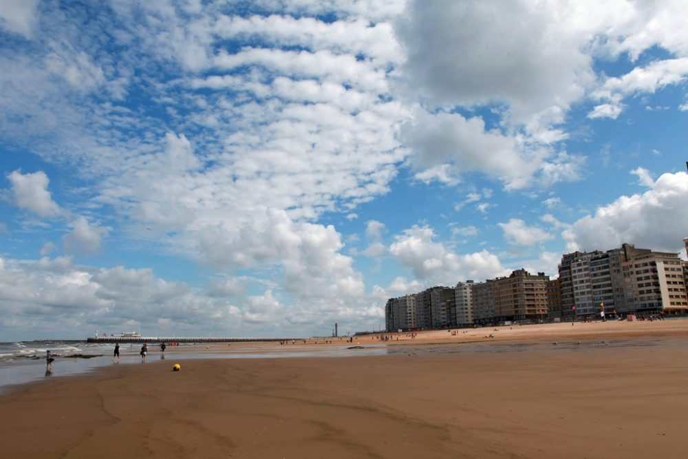 Ostende an der Belgischen Küste