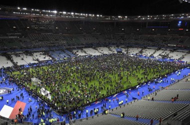 Das Stade de France am 13. November 2015
