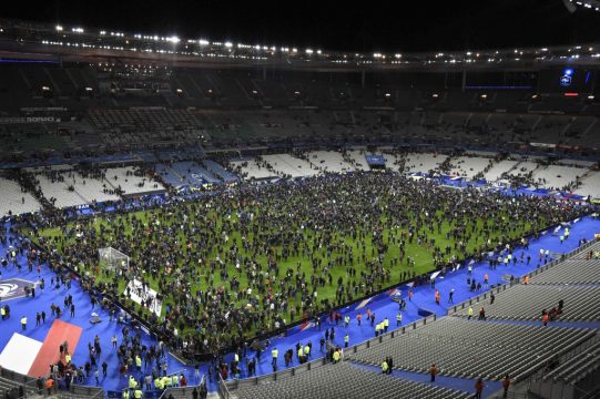 Das Stade de France am 13. November 2015