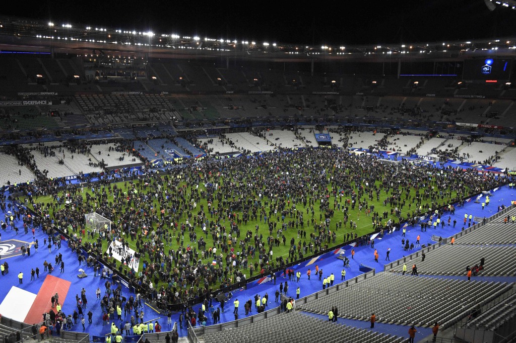 Das Stade de France am 13. November 2015
