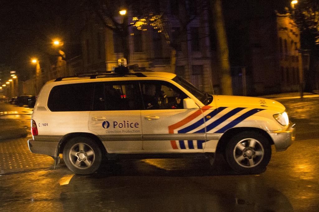 Polizeieinsatz in Brüssel