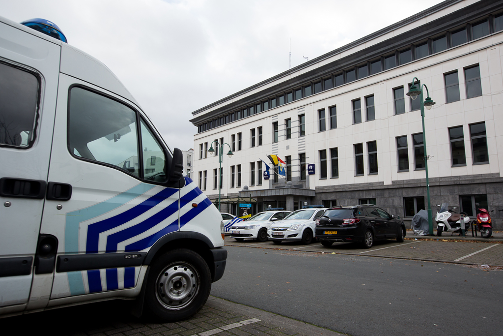 Polizeistation in Sint-Jans-Molenbeek (Bild: Kristof Van Accom/Belga)