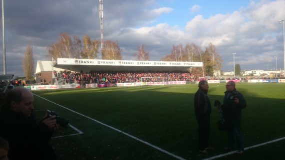 Das Stadion des RFC Lüttich am 11.11.2015