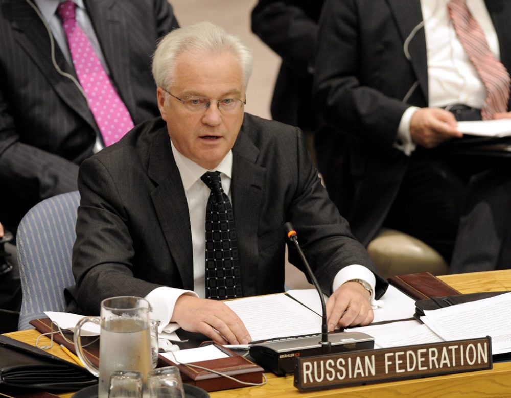 Russlands UN-Botschafter Vitali Tschurkin