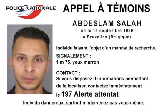Der mutmaßliche Paris Attentäter Salah Abdeslam (Bild: AFP)