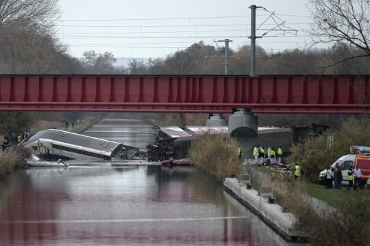 Schweres Zugunglück im Elsass am 14.11.2015