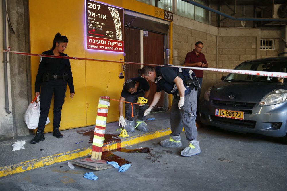 Nach Messerattacke in Tel Aviver Bürogebäude: Polizei vor Ort