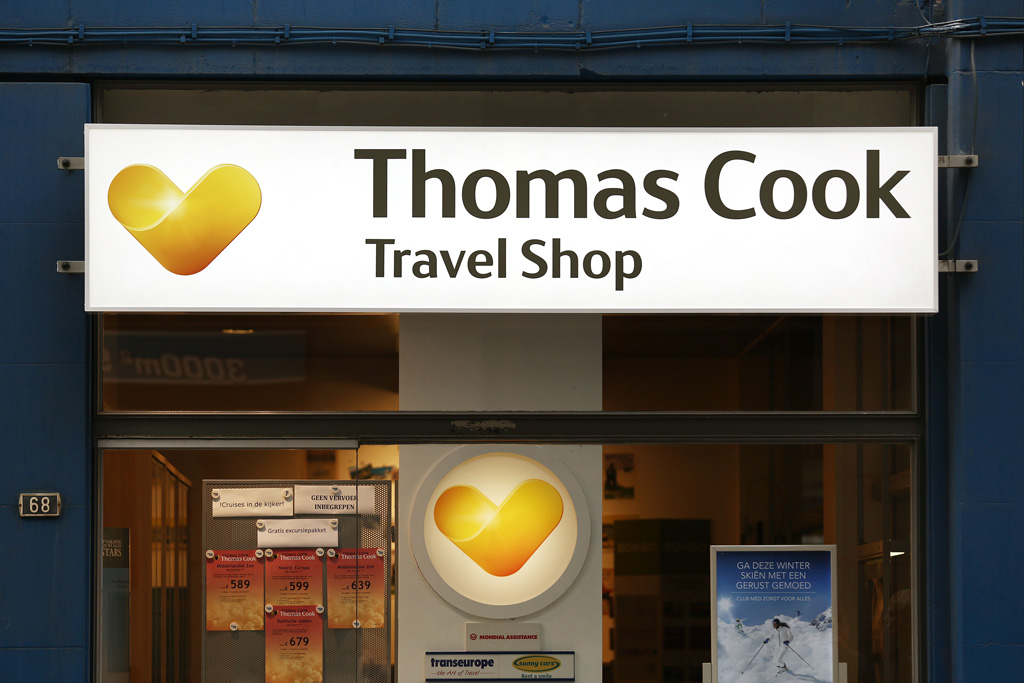 Reisebüro von Thomas Cook in Antwerpen