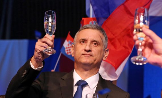 Tomislav Karamarko, Spitzenkandidat der konservativen Oppositionspartei HDZ