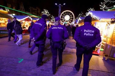 Weihnachtsmarkt in Brüssel unter erhöhten Sicherheitsmaßnahme