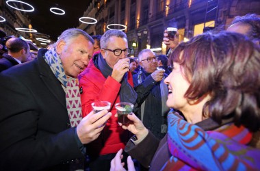 Weihnachtsmarkt in Brüssel unter erhöhten Sicherheitsmaßnahme