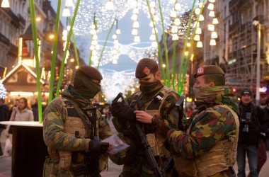 Weihnachtsmarkt in Brüssel unter erhöhten Sicherheitsmaßnahme