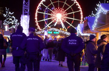 Weihnachtsmarkt in Brüssel unter erhöhten Sicherheitsmaßnahme