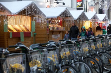 Weihnachtsmarkt in Brüssel unter erhöhten Sicherheitsmaßnahme