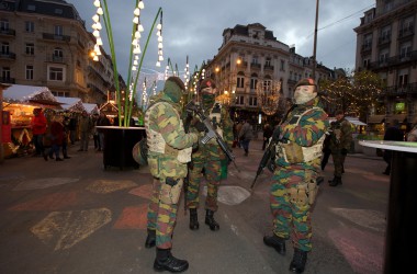 Weihnachtsmarkt in Brüssel unter erhöhten Sicherheitsmaßnahme