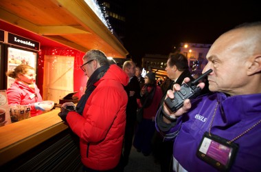 Weihnachtsmarkt in Brüssel unter erhöhten Sicherheitsmaßnahme