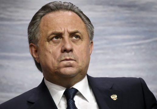 Russlands Sportminister Witali Mutko (Bild vom 30.10.)