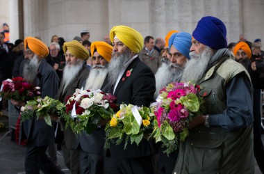 Gedenkveranstaltung zu Ehren der gefallenen oder vermissten Soldaten aus den Ländern des britischen Commonwealth in Ypern (11.11.)